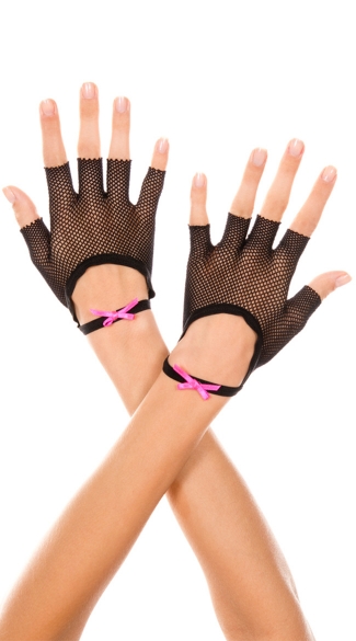 Oval Net Gloves, Fingerless Fishnet Gloves, Fish Net Gloves