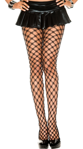 Double Strands Fence Net Pantyhose