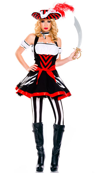 Sexy Sea Rover Costume, sea rover costume, pirate costume, sexy pirate costume, buccaneer costume, sexy buccaneer costume, swashbuckler costume, sexy swashbuckler costume