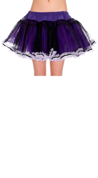 Purple Spider Web Petticoat