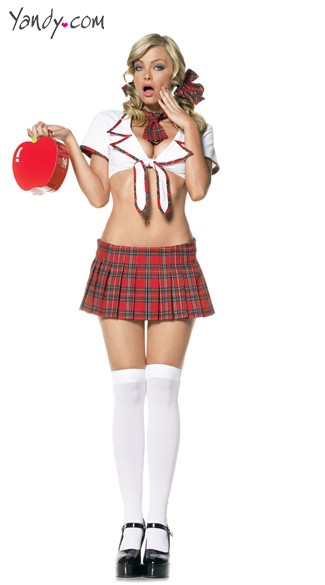 Miss Prep School Costume, Adult School Costume