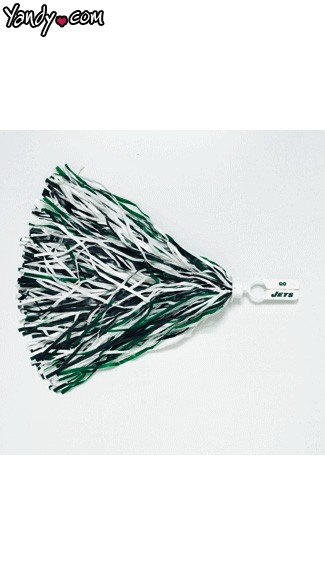 New York Jets Pom Poms, Jets Cheerleaders Pom Poms