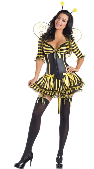 Sassy Bumblebee Costume, Bee Costumes, Sexy Queen Bee Costume