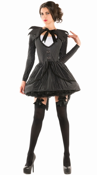 Bad Dreams Babe, Sexy Nightmare Costume, Women\'s Nightmare Halloween Costume