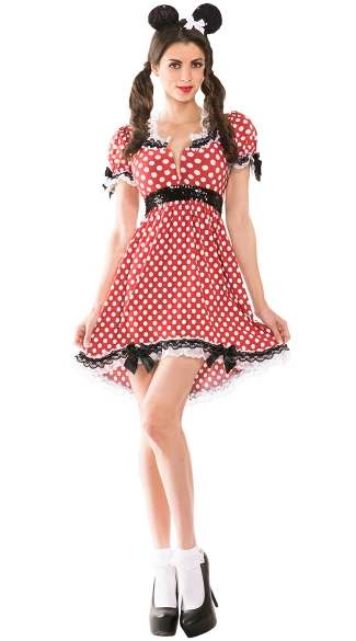 Sweet Little Mouse Costume, Cartoon Mouse Costumes, Mouse Animal Halloween Costumes