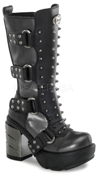 3 1/2\" Chromed Abs Heel, 1 1/2\" Moulded Pu Pf Calf Boot