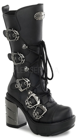 3 1/2\" Chromed Abs Heel, 1 1/2\" Moulded Pu Pf Calf Boot