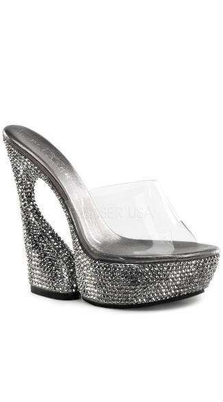 &&&6\" Sculptured Heel, 1 3/4\" Pf Slide W/rs Covered Bottom