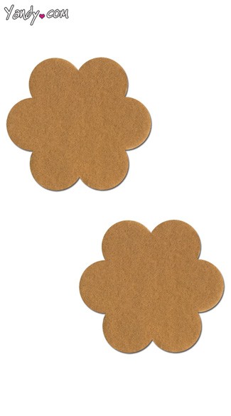 Nude Daisy Pasties, Nude Flower Pasties, Nude Petal Pasties, Nude Pasties