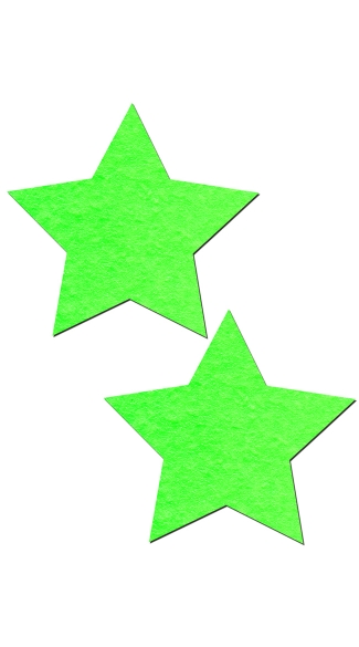 Glow in the Dark Star Pasties, Glow in the Dark Pasties, Light Up Star Pasties