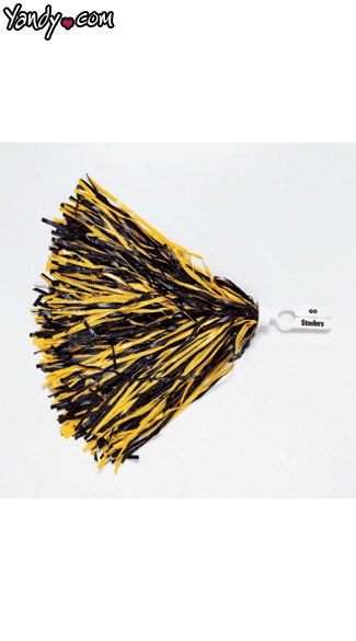 Pittsburgh Steelers Pom Poms, Steelers Cheerleaders Pom Poms