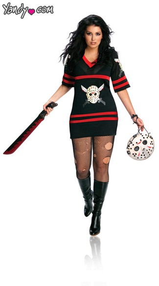 Plus Size Miss Voorhees Costume