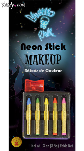 Neon Stick Makeup, Neon Make Up, Neon Colored Make Up, Makeup Kits