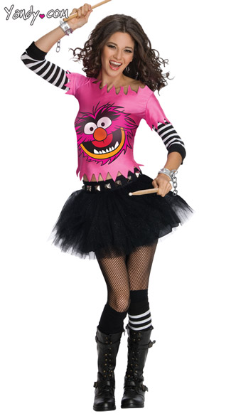 Sexy Animal Muppet Costume, Adult Muppet Costumes for Women, Muppet Animal Shirt