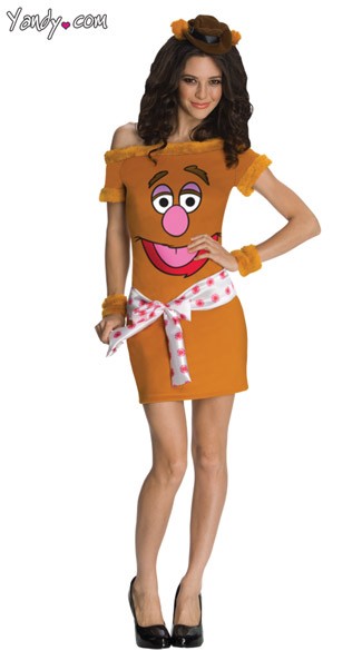 Fozzie Costume, Fozzie Bear Costume, Muppets Costume