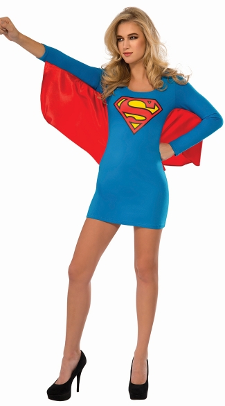 Supergirl Dress with Wings, Supergirl Dress Costume, Supergirl Costume