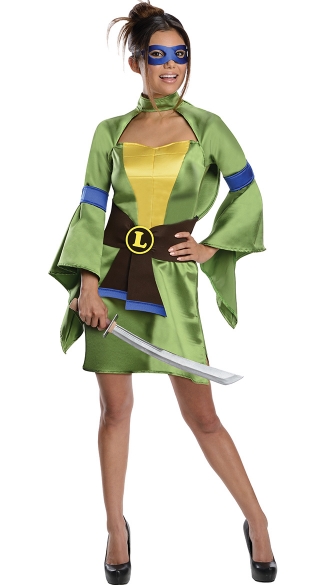 TMNT Leonardo Kimono Costume, Teenage Mutant Ninja Turtles Leonardo Costume, TMNT Leonardo Costume
