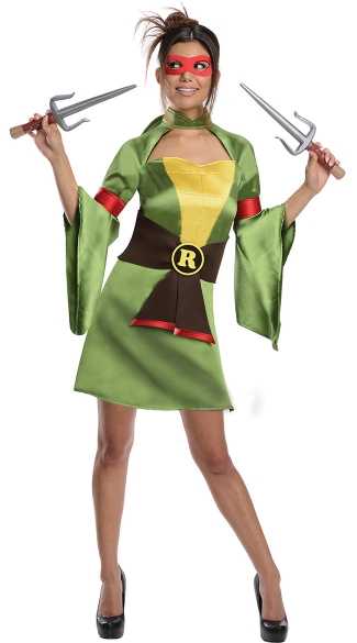 TMNT Raphael Kimono Costume, Teenage Mutant Ninja Turtles Raphael Costume, TMNT Raphael Costume