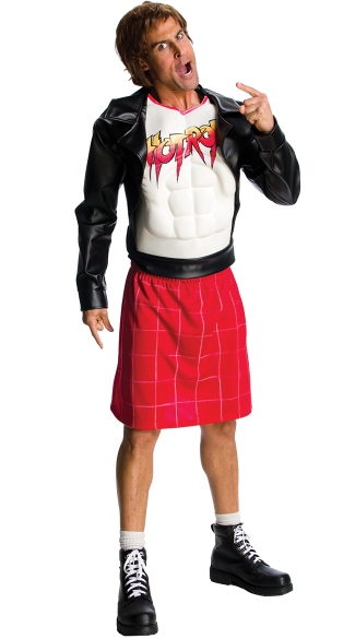 Rowdy Roddy Piper Costume, WWE Superstar Wrestler Costume, Rowdy Roddy Piper Wrestler Costume