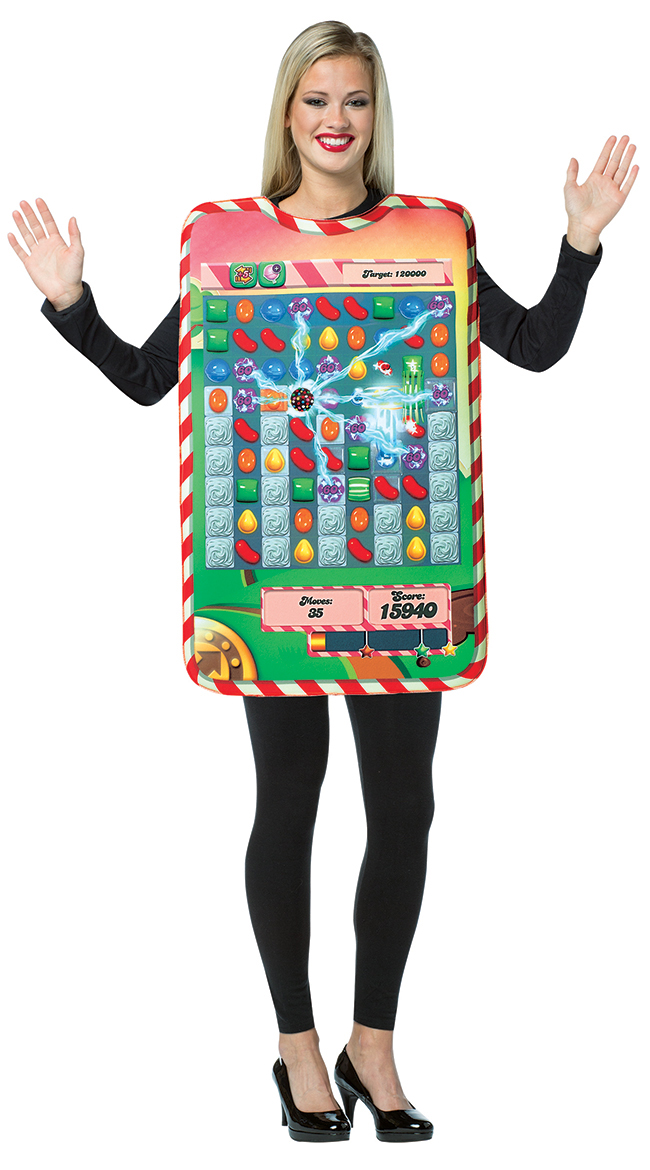 Candy Crush Costume, Candy Crush Game Halloween Costume, Game Board Costume