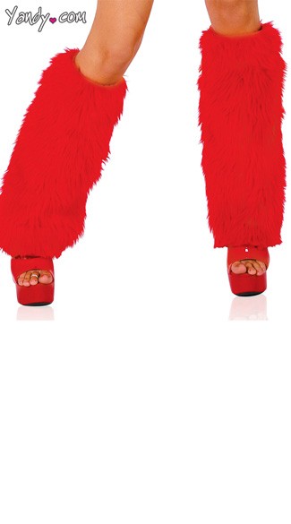 Fur Boot Covers, Winter Fur Leg Warmers, Sexy Christmas Boot Covers