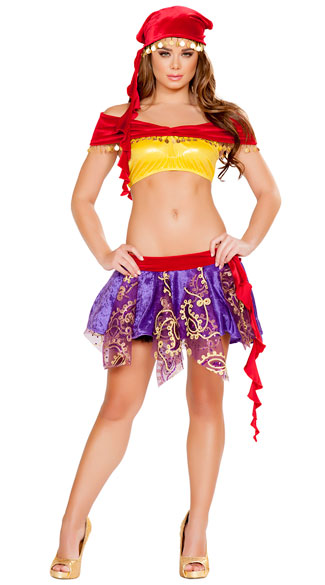 Mischievous Gypsy Costume Sexy Gypsy Costume Sexy Fortune Teller Costume 6980