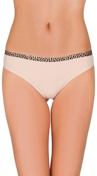 Peach Smooth Operator Thong, Seamless Panty, Seamless Thong