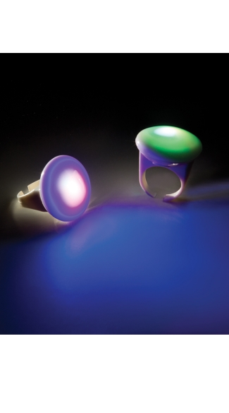 LED Rave Rings, Light Up Rave Ring