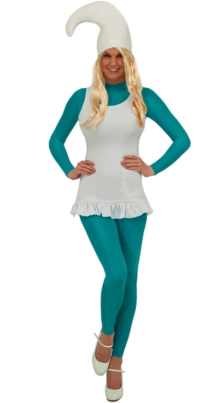 Sexy Blue Babe Costume