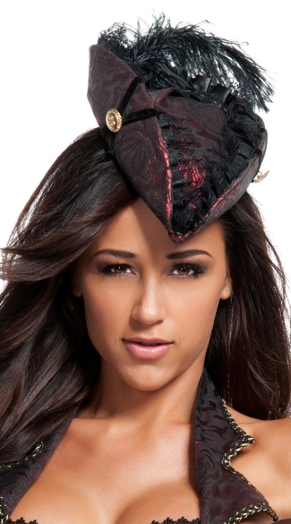 Renegade Pirate Hat, Mini Pirate Hat
