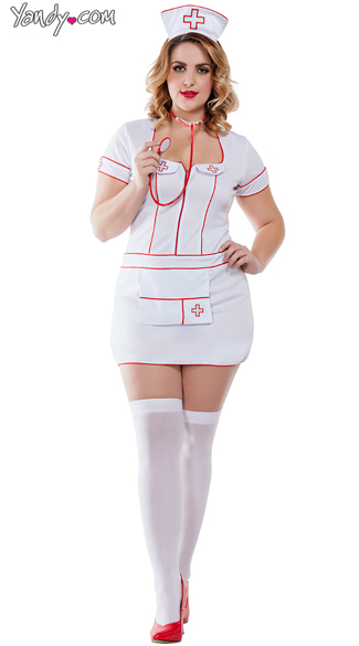 Womens Frisky Nurse Costume