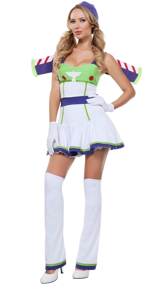 Rocket Babe Costume, Space Explorer Costume