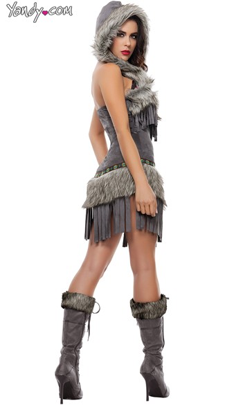 Indian Princess Huntress Costume Eskimo Huntress Costume Sexy Tribal 