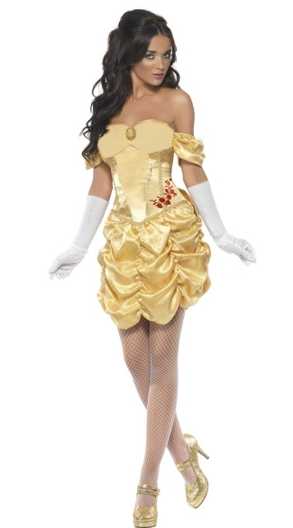 Adult Belle Costume, Adult Belle Halloween Costume, Sexy Adult Belle ...