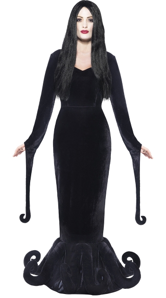 Duchess Of The Manor Costume, Morticia Costume
