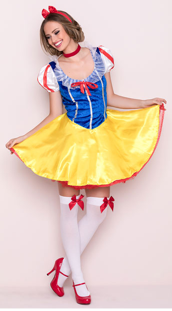Fever Fairytale Costume, Yellow and Blue Princess Costume
