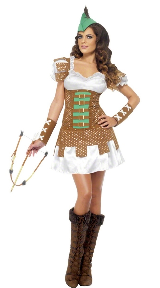 Sexy Robin Hood Costume, Sexy Robin Hood Costume for Women, Robin Hood Dress