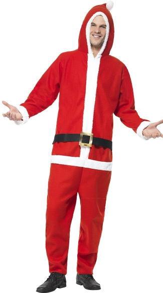 santa one piece costume