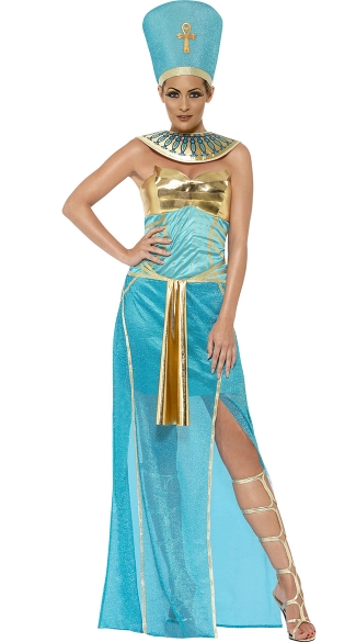 Goddess Nefertiti Costume, Sexy Egyptian Costume, Cleopatra Costume