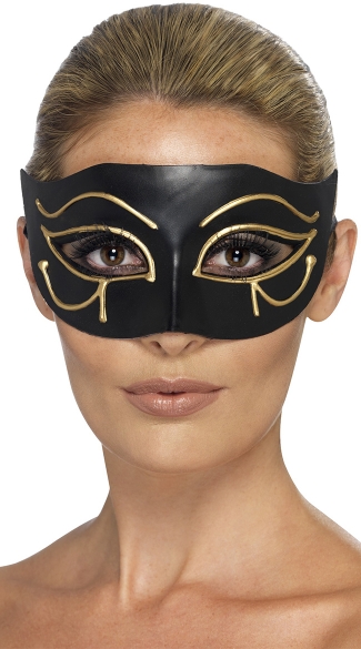 Egyptian Eye Of Horus Eyemask, Egyptian Costume Accessories, Cleopatra Costume