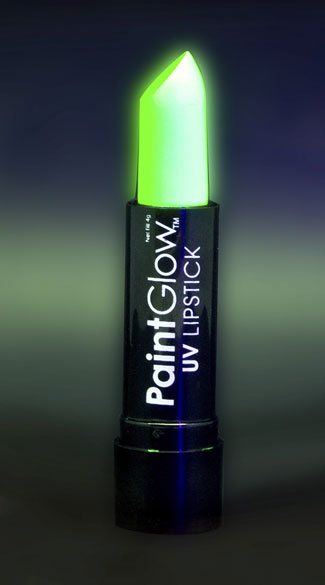 Green UV Lipstick, Green Lipstick, Black Light Lipstick