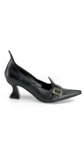 Salem Wedge Pumps, Witch Costume Shoes, Witch Shoes - Yandy.com