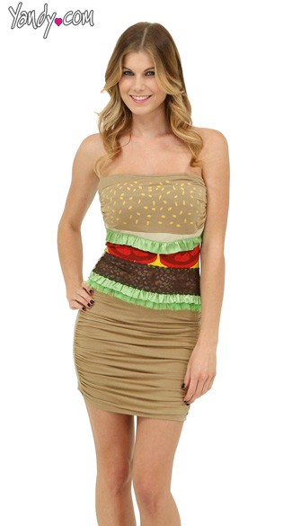 Sexy Hamburger Costume