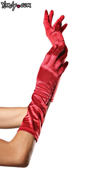 Sexy Red Gloves, Sexy Santa Gloves