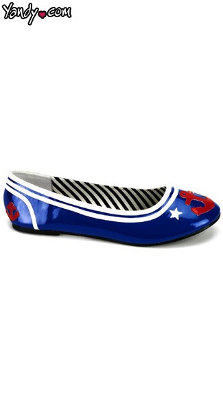 Sexy Sailor Shoes, Flat Sailor Shoes