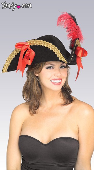 Velvet Pirate Hat