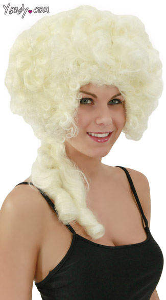 Marie Antoinette Wig, Blonde Queen Wig, Blonde Marie Wig