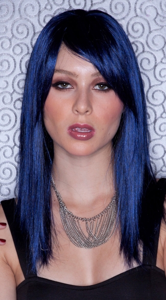 Midnight Blue Straight Wig, Blush Fortune Midnite Blue Wig, Dark Blue Straight Wig