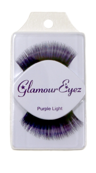 Long Purple Eyelashes, Colorful Fake Eyelashes, Xtreme Lashes