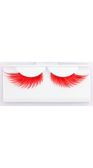 Red Wicked Eyelashes Costume Eyelashes Shaped Eyelashes